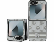 DKNY DKHCZF6PCPTSSE Z Flip6 F741 béžová/béžová kostkovaný vzor potištěné pruhy