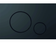 Splachovací tlačítko M678-GAM-01 / ŽLUTÝ/ CIRCLE BL / CIRCLE TOALETNÍ TLAČÍTKO MATNÁ ČERNÁ /