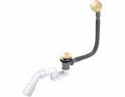 Tycner sifon Vanový sifon čištěný shora, click-clack, zlatý [1/20]