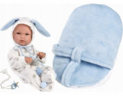Llorens Vinyl Baby Doll Bimbo s nosítkem 35 cm
