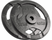 Litinová závaží Rebel RBA-2135 - Sada 2 x 10 kg s držáky