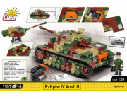 Cobi COBI 2592 Historická sbírka WWII Panzerkampfwagen PzKpfw IV Ausf. Bloky G 1107