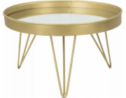 Ferretti Dekorativní zrcadlový podnos na nožičkách, O 31 cm