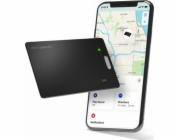 STATIK KeySmart Find My Wallet – kompatibilní karta pro vyhledávání peněženky Apple Find My (černá)