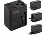 Newell Charger NEWELL Síťová nabíječka GaN cestovní adaptér 65W