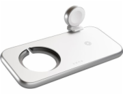 Zens ZENS hliníková nabíječka 4v1 – 45W bezdrátová nabíječka, kompatibilní s MagSafe (bílá)