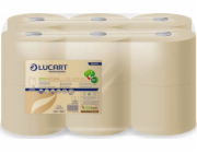 Karen Lucart EcoNatural L-ONE Mini - Jumbo toaletní papír, středový posuv, 2 vrstvy, 180 m, Fiberpack celulóza - 12 rolí