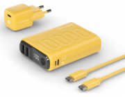 Powerbanka Realpower RealPower Powerbanka PB-10000 Set gelb 10.000mAh