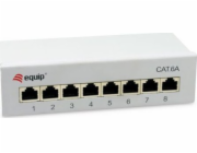 Equip Equip Patchpanel 8x RJ45 Cat6A FTP 1HE Keystone Montage gr