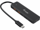 HUB USB Equip USB-Hub 4-port 3.2/C->2xUSB-C 2xUSB-A 10Gbp...
