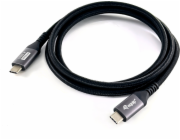 Vybavit kabel USB Vybavit kabel USB-C 4.0 -> C St/St 1,20 m 5A 8K/60Hz sw