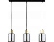 TKKRYWULT TK Lighting Sierra 6662 závěsná lampa 3x15W E27 grafit/zlato