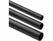 STASIŃSKI Pevná, hladká elektro trubka ČERNÁ CRL-20 2m (BALENÍ 25ks)
