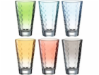 Leonardo Leonardo - Sada 6ks pastelových sklenic 300ml Opitc