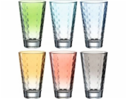 Leonardo Leonardo - Sada 6ks pastelových sklenic 300ml Opitc