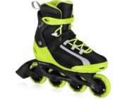 Rekreační kolečkové brusle Spokey MrsFIT lime vel. 36