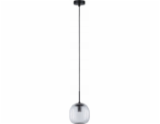 Paulmann závěsné svítidlo Koupelnové závěsné svítidlo RUYA E14 max.20W IP44 230V matná černá / sklo