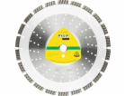 Klingspor K.DIAM.SEG.DISC.350 mm x 3,0 mm x 20 mm DT612UT