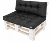 Hobbygarden LEO POLŠTÁŘE 1+1 ČERNÝ EKOLEN