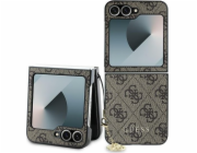 Guess Guess GUHCZF6GF4GBR Z Flip6 F741 hnědá/hnědá 4G Charm