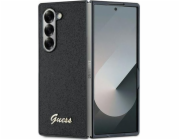 Guess Guess GUHCZFD6HGGSHK Z Fold6 F956 černá/černá 4G Glitter Script