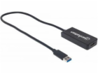 Manhattan USB to HDMI adaptér černý (152259)