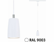 Paulmann URail PENDEL COVER závěsná lampa GU10 max.10W bílá RAL9003 / plast