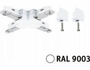 Paulmann Rail konektor X URail systém 230V bílá RAL9003 / plast