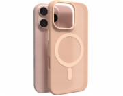 Silikonový obal Puro Puro Daylight MagSafe pro iPhone 16 Pro Max – béžový