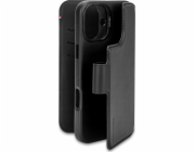 Decoded Decoded Leather Detachable Wallet – kožené ochranné pouzdro kompatibilní s MagSafe pro iPhone 16 (černé)