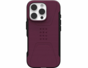 UAG UAG Civilian Magsafe - ochranné pouzdro pro iPhone 16 Pro kompatibilní s MagSafe (bordeaux)