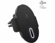 Speck Speck Charging Vent Mount + ClickLock - Držák do auta pro bezdrátové nabíjení MagSafe (černý)