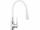 Pogo kuchyňská baterie, stojatá, bílá (H/BZ-80-L02)