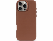 Decoded Decoded Leather Backcover – kožené pouzdro kompatibilní s MagSafe pro iPhone 16 Pro Max (tan)