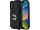 DKNY DKNY DKHCP16SPQDSLK iPhone 16 6.1 černo/černé prošív...