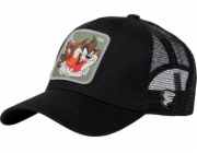 Capslab Capslab Freegun Looney Tunes Trucker Cap CL-LOO-1-TAZ3 Černá Jedna velikost