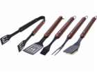 Laguiole Tradition Laguiole BBQ-Set Gummibaumholz 5 tlg.