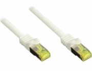 Dobré připojení CAT 7 Patchcord bílý 0,5M (8070-005W)