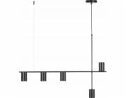 Sigma Sigma Vendo 33692 závěsná lampa závěsná 5x25W GU10 černá