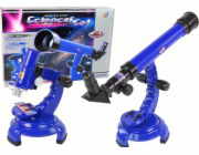 Sada mikroskopů LeanToys 2v1 Sada dalekohledů Explorers