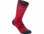 Alpinestars ALPINESTARS WINTER THERM SOCKS 17, červeno černé Velikost: L