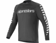 Alpinestars ALPINESTARS A-DURA DRI OSCAR LS JERSEY, černý reflexní Velikost: M