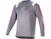 Alpinestars ALPINESTARS A-SUPRA ASTAR LS JERSEY, tmavě šedá, Velikost: M