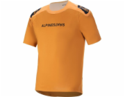 Alpinestars ALPINESTARS A-ARIA POLARTEC SWITCH SS JERSEY, tmavě zlatá Velikost: M