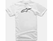 Tričko Alpinestars ALPINESTARS AGELESS CLASSIC TEE, bílá/černá Velikost: L
