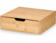 Bambusový kontejner Kinvara se zásuvkou ECANU, 30 x 30 x 10