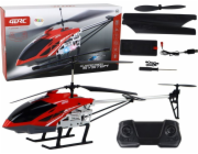 LeanToys RC helikoptéra na dálkové ovládání 70 cm červená