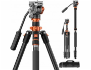 K&F stativ K&F Concept K234A7 Videostativ s hlavou FH-03