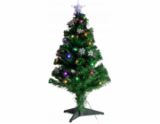 Fééric Lights and Christmas Umělý vánoční stromeček se světýlky a hvězdou, 90 cm
