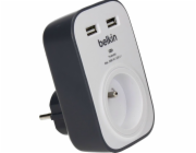 Belkin Surge Protector Power Strip 1 Outlet White (BSV103ca)